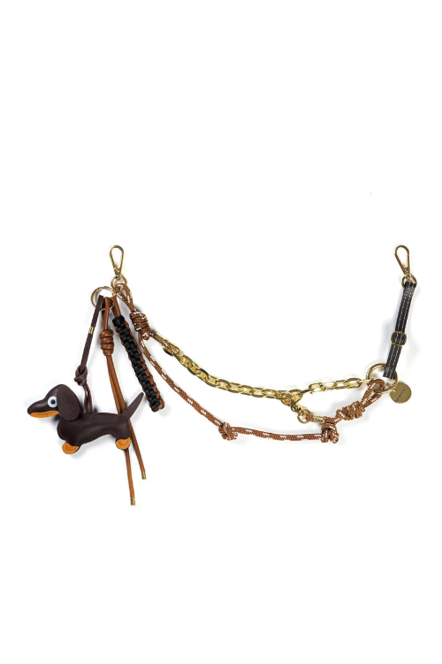 Taschen Charm Dackel - Braun