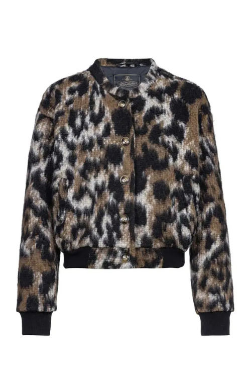 Lucana Leo Wollbomberjacke - Braun