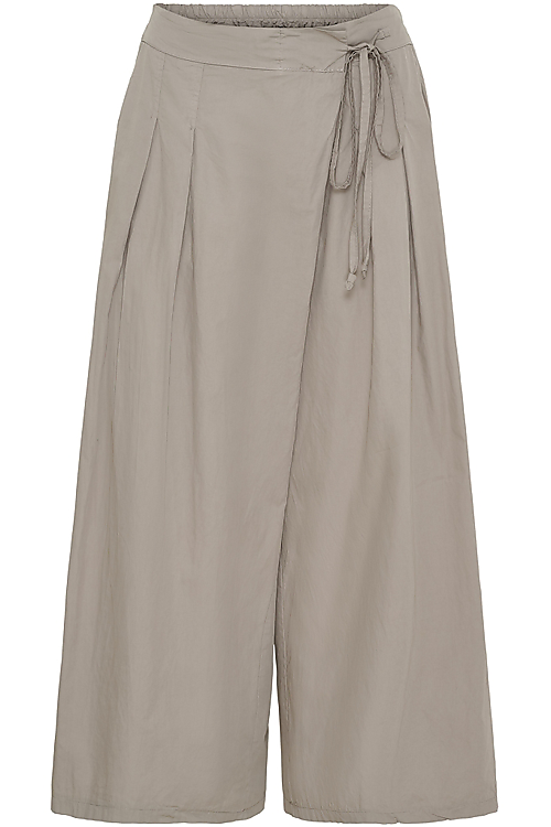 Hosenrock seitlich gebunden - Taupe
