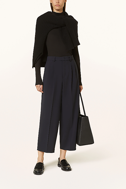 Hose Noa Crop Navyblau