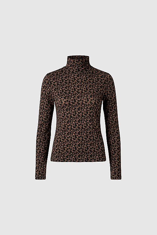 Leo Rollkragenshirt - Braun
