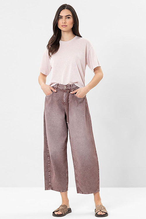 Barrow Belt Jeans - Bordeaux