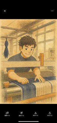 播州織の織り職人オリト