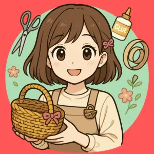 びるか@褒めて育てる🧺紙で編むかご教室
