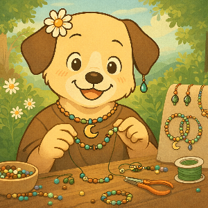 8R3@ビーズチャーム