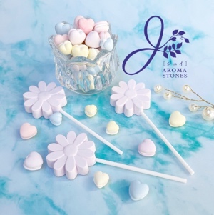 J子@石膏でアロマストーン作成