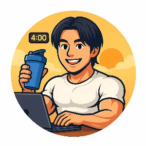 えいじー4時起きプロテイン｜今年人に会う
