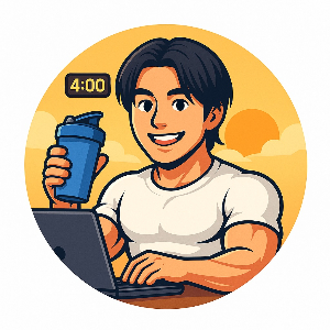 えいじー4時起きプロテイン｜今年人に会う