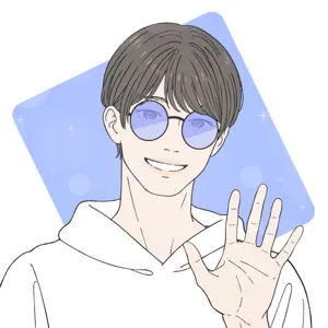 YUKI_青サングラス