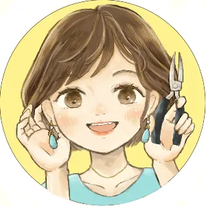 秋田のアクアマリン＠ハンドメイドピアス