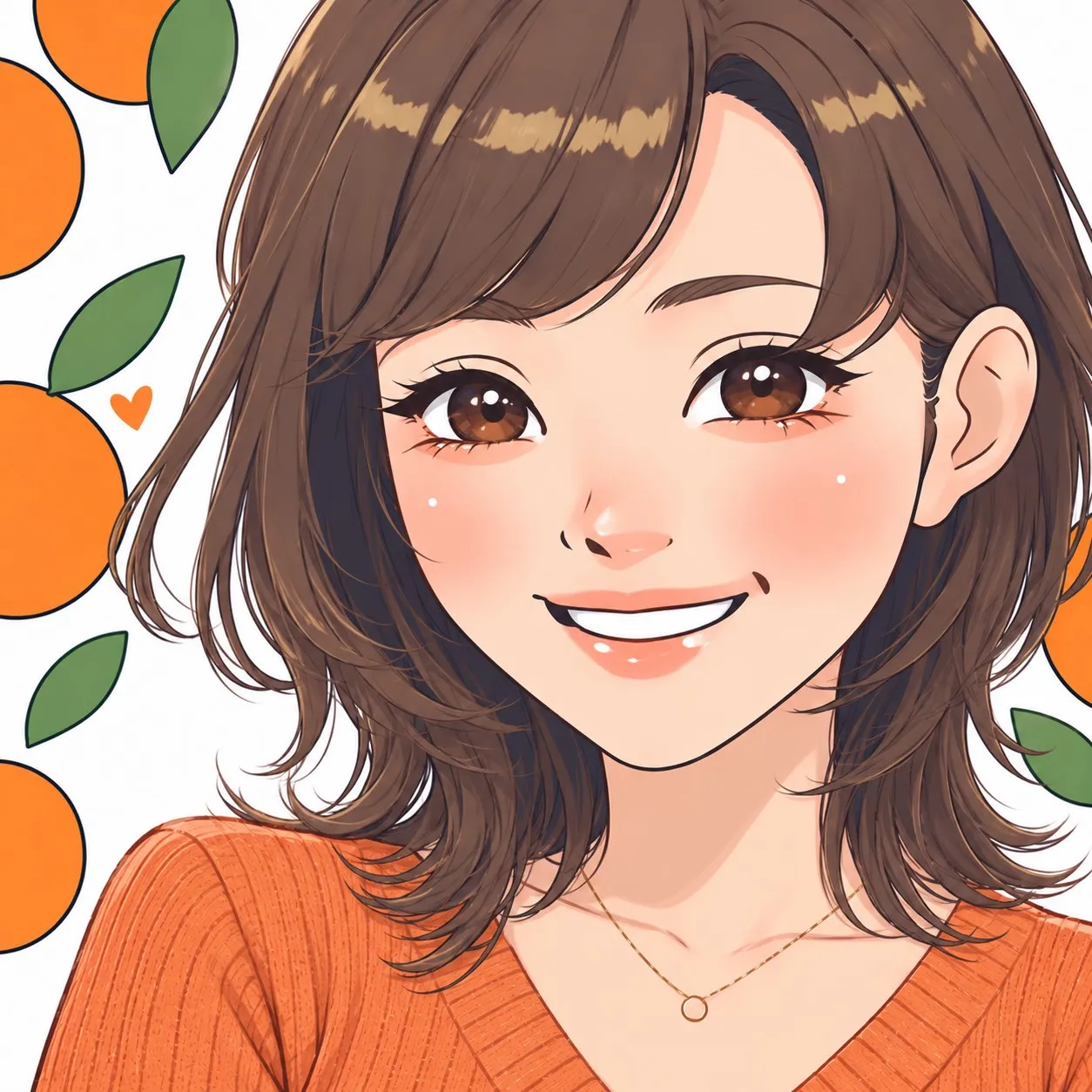 オレンジ／食品