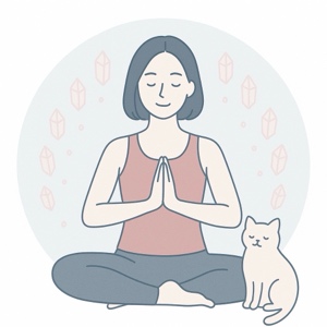 ねこ山🪨🧘🏻💫鉱物販売とヨガ