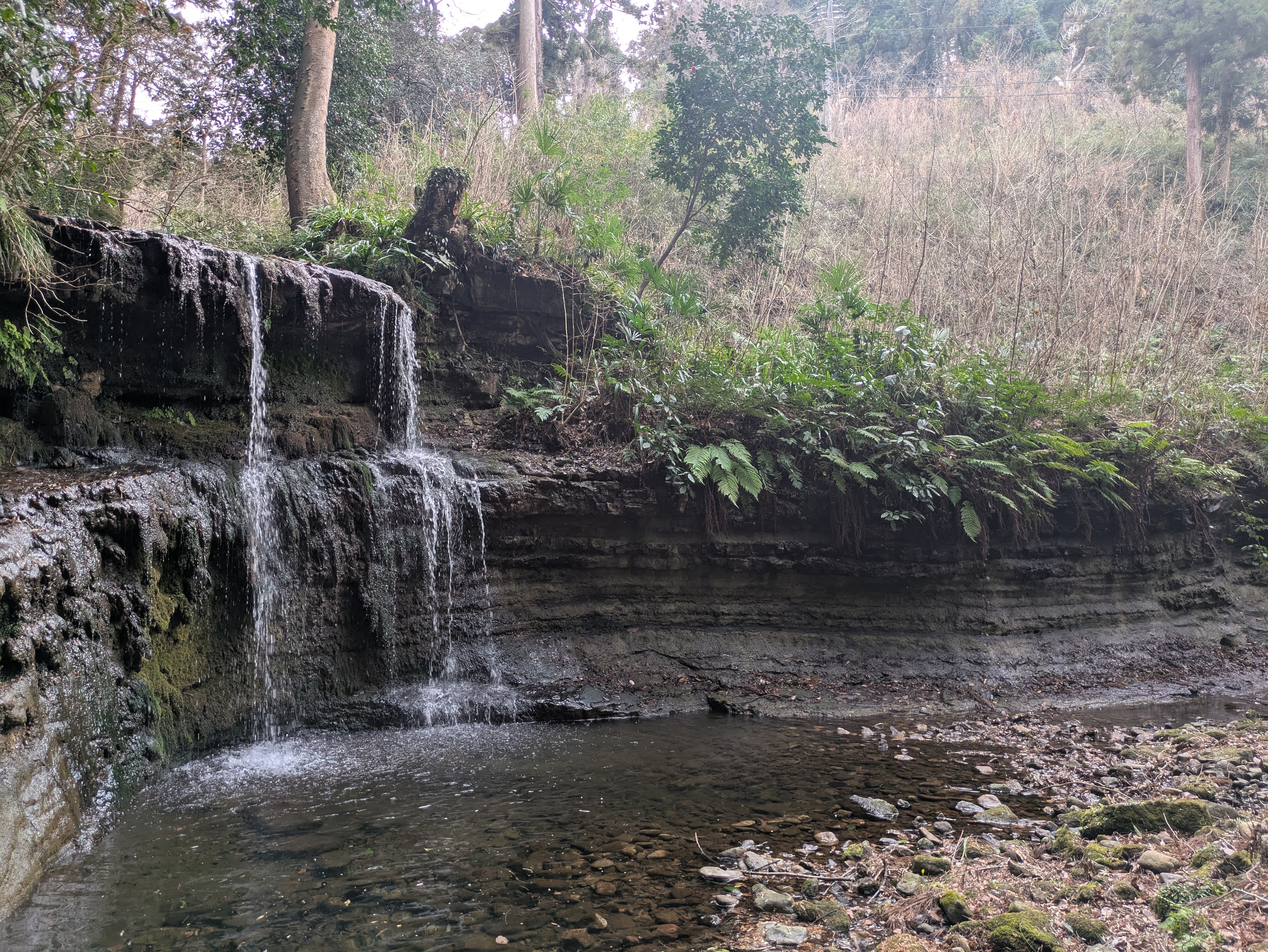 陰陽の滝 雄滝