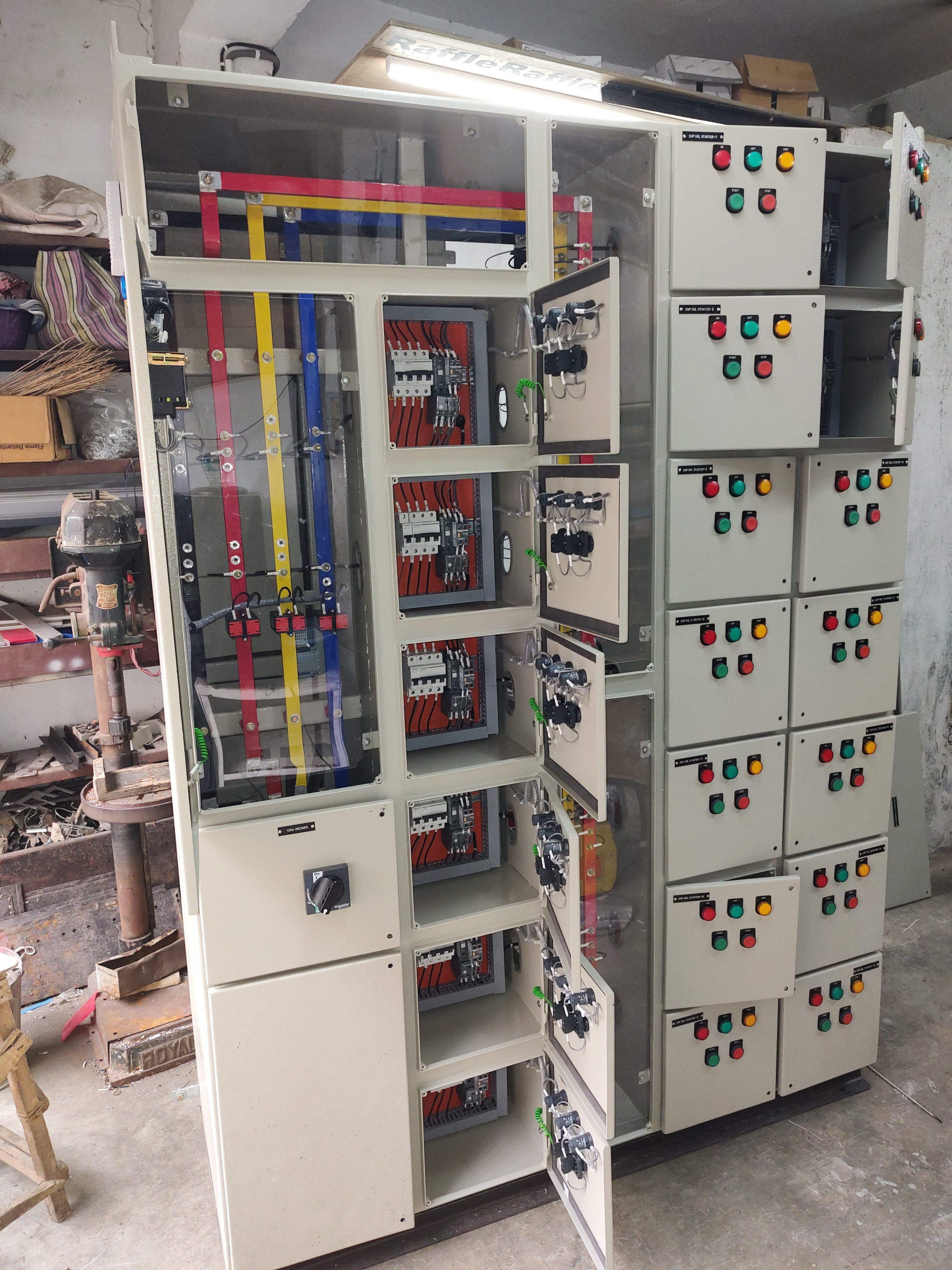 mcc electrical panel cad dwg