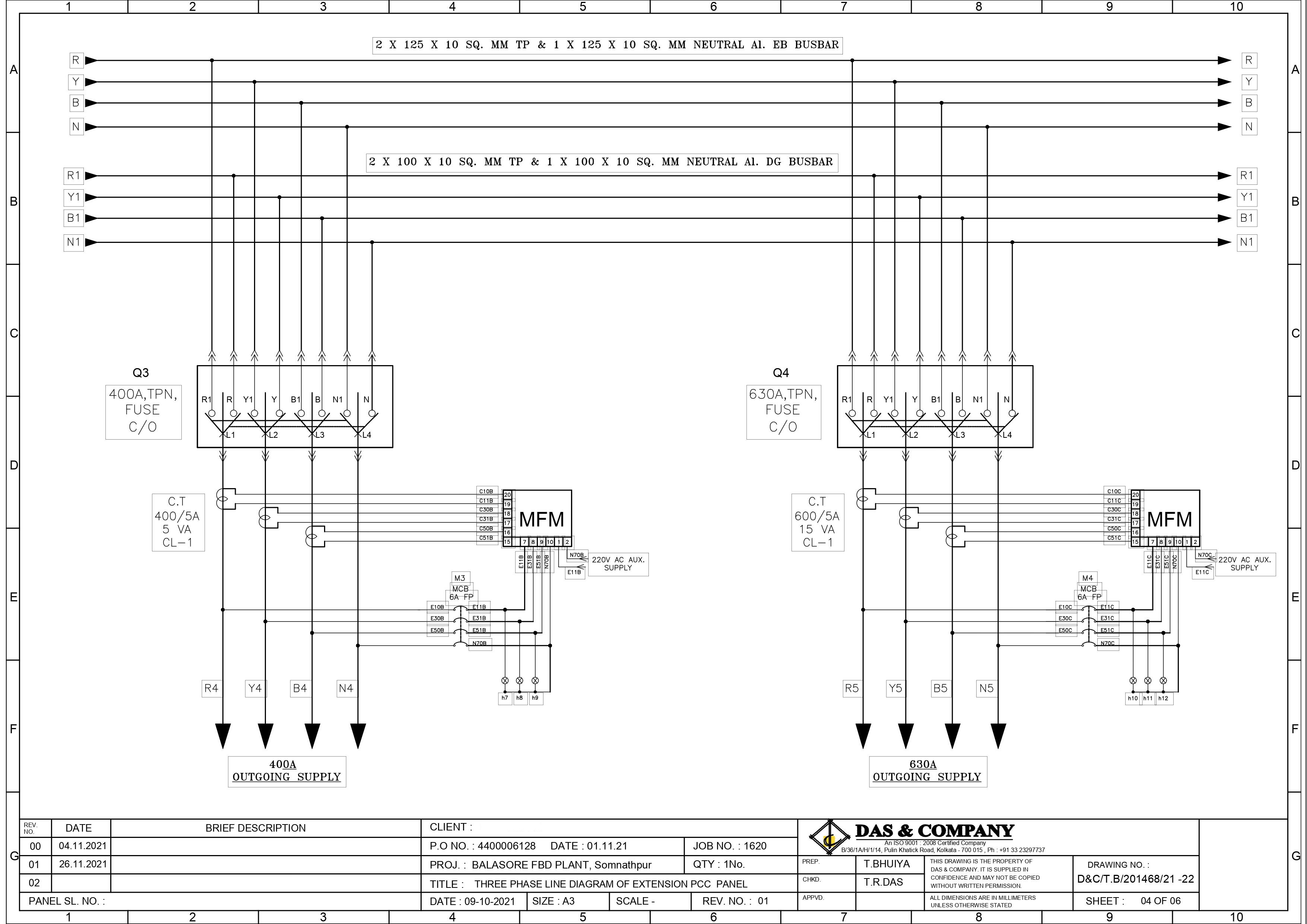 electrical panel diagram