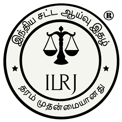 INDIAN LEGAL RESEARCH JOURNAL