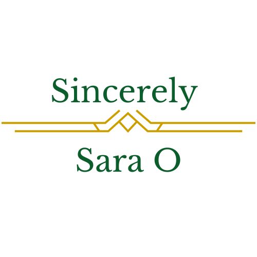 Sincerely Sara O