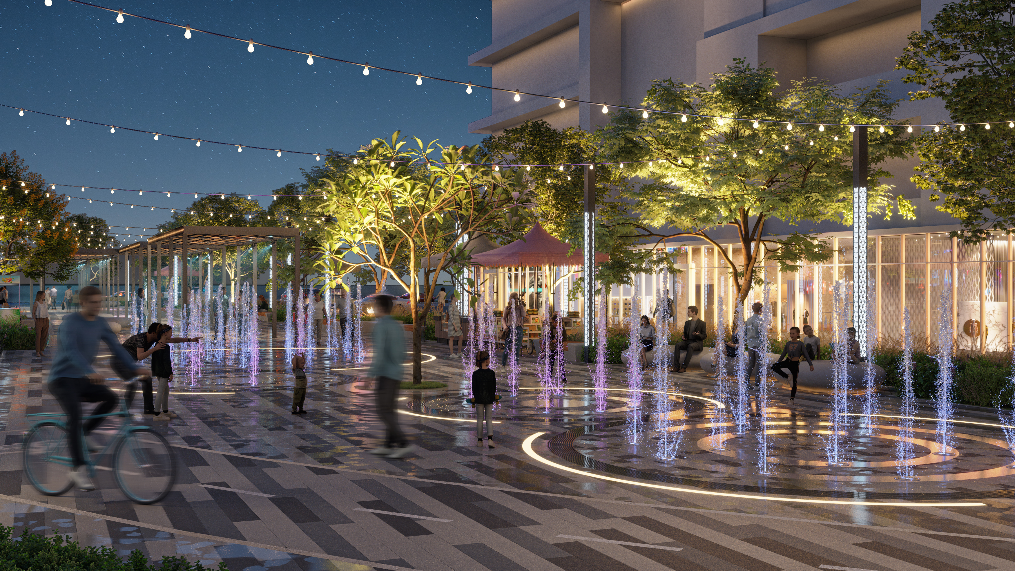 Commercial Strip in Khalifa City