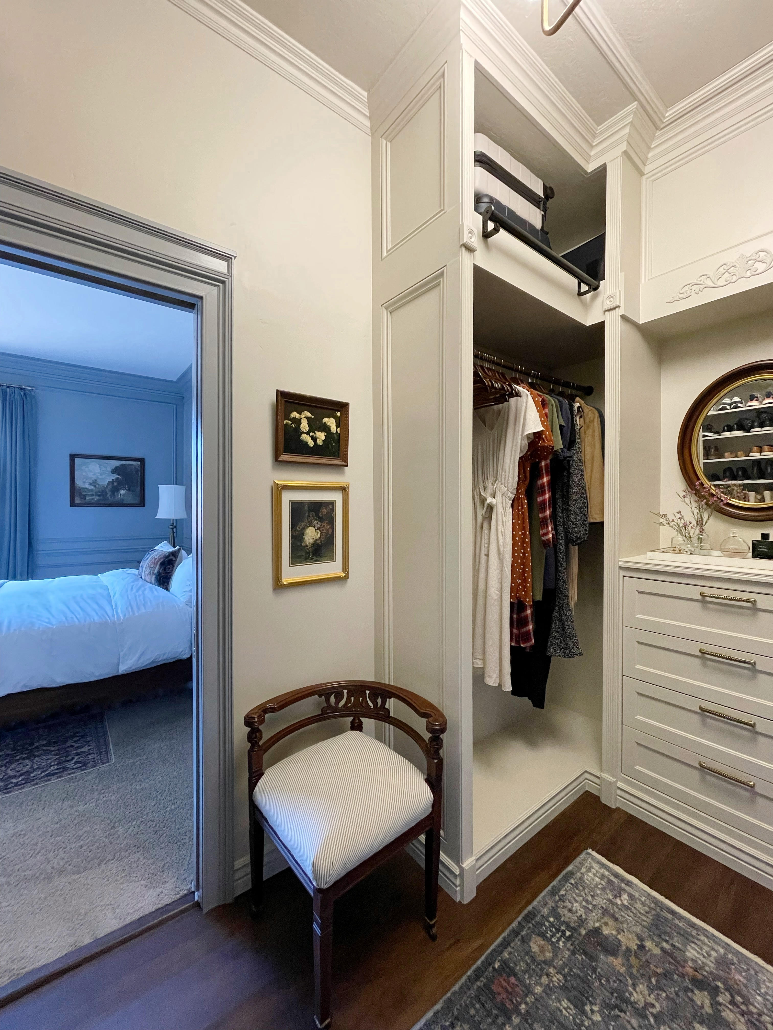 Walk Through Closet To Bathroom Design Ideas