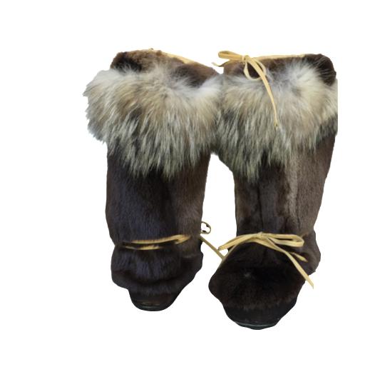 beaver skin boots