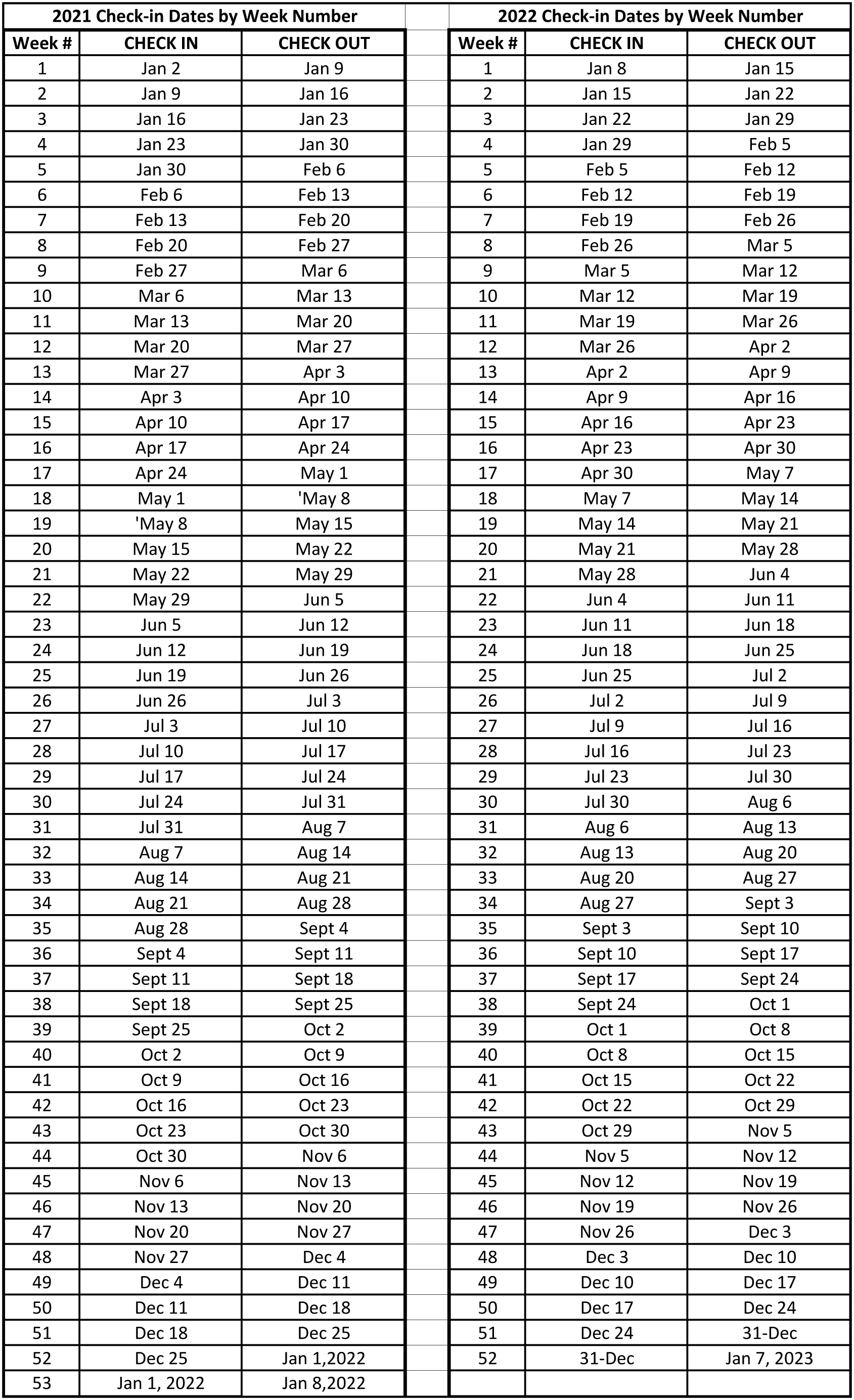 Timeshare 2024 Weeks Calendar Printable Form 941 Debor Eugenia