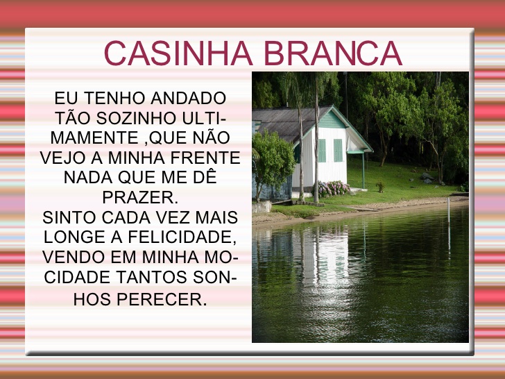 De quem é a música casinha branca de varanda?