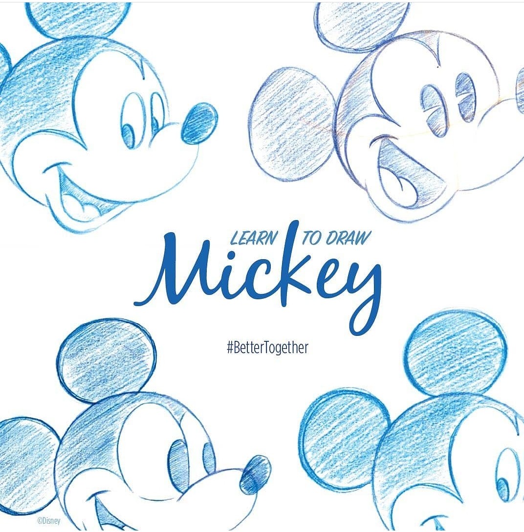 COMO DESENHAR O MICKEY MOUSE  Passo a Passo Simples e Fácil 