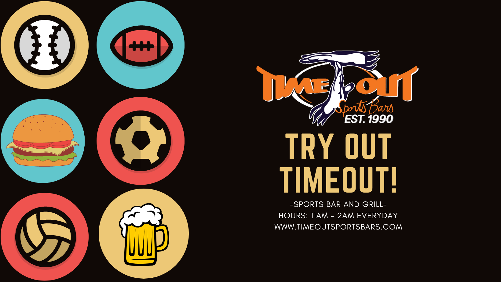 Time Out Sports Bar AND Grill