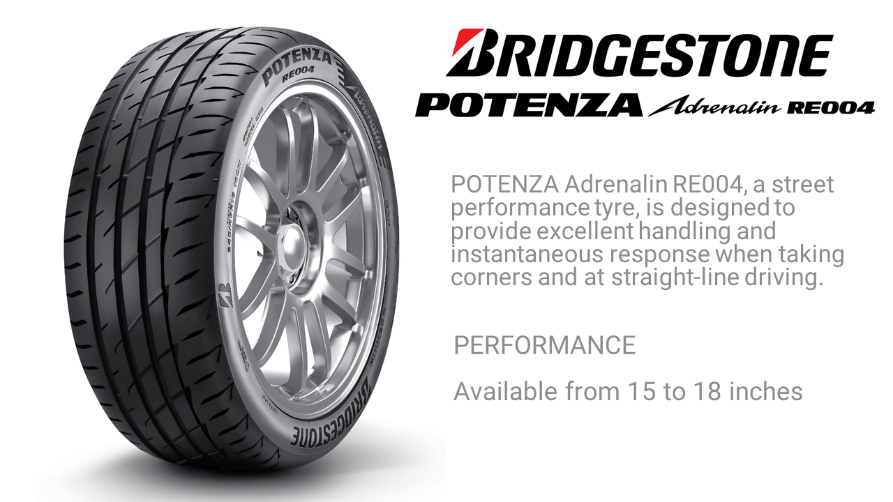 POTENZA ブリヂストン Adrenalin RE004 205/45R17 88W XL サマー