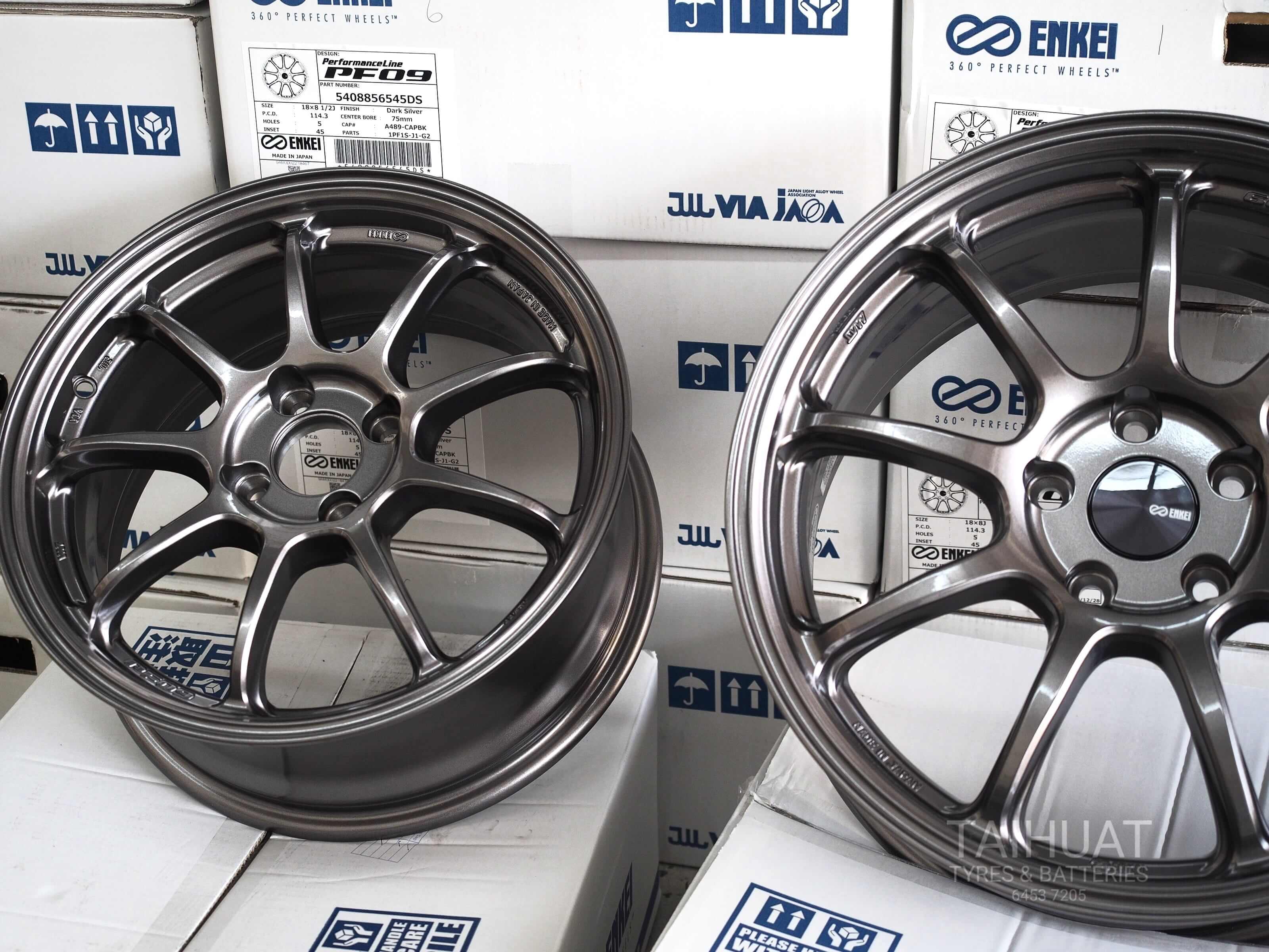 Enkei PF09 | Japan | Dark Silver