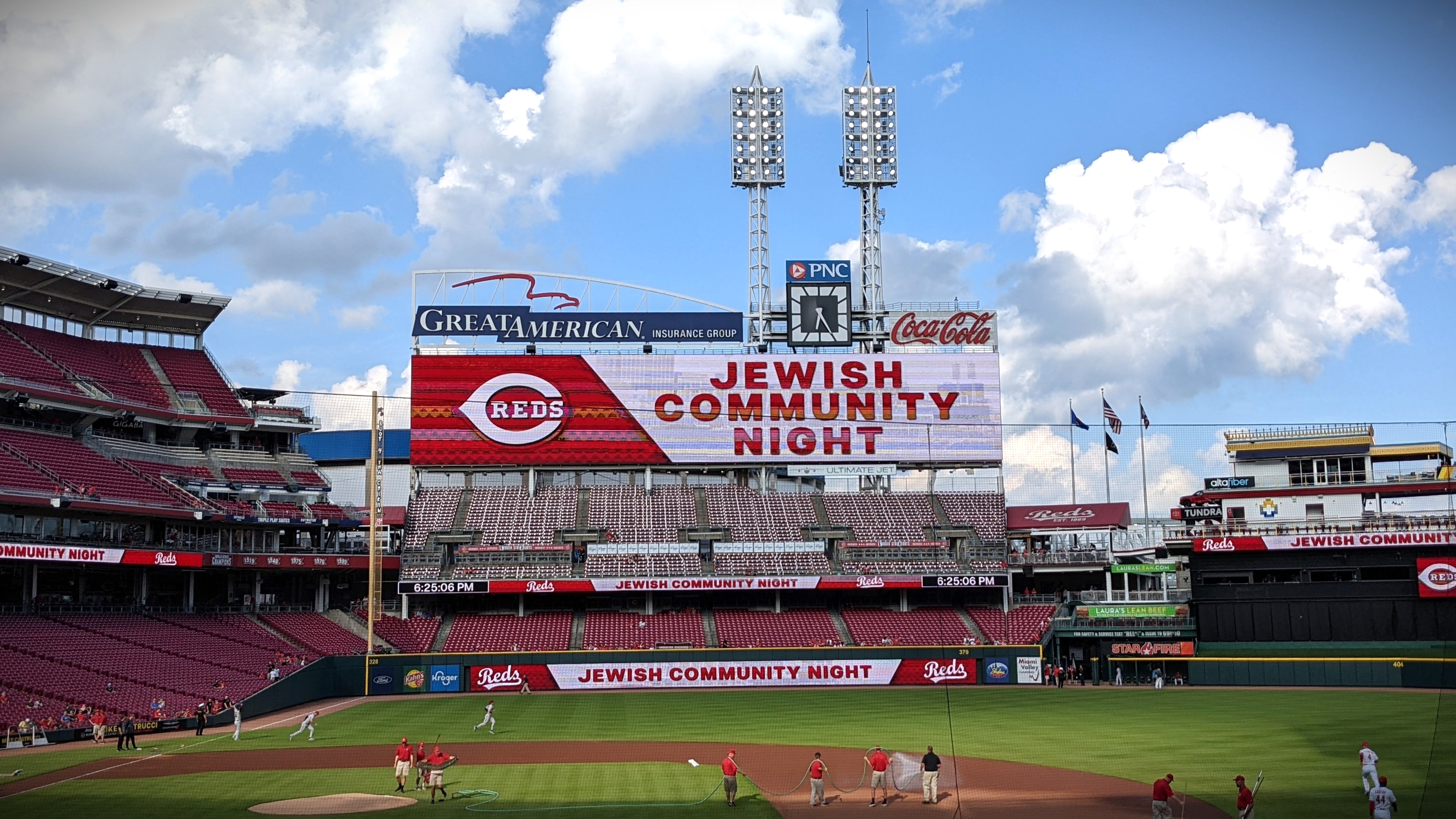 Section 127 at Great American Ball Park 