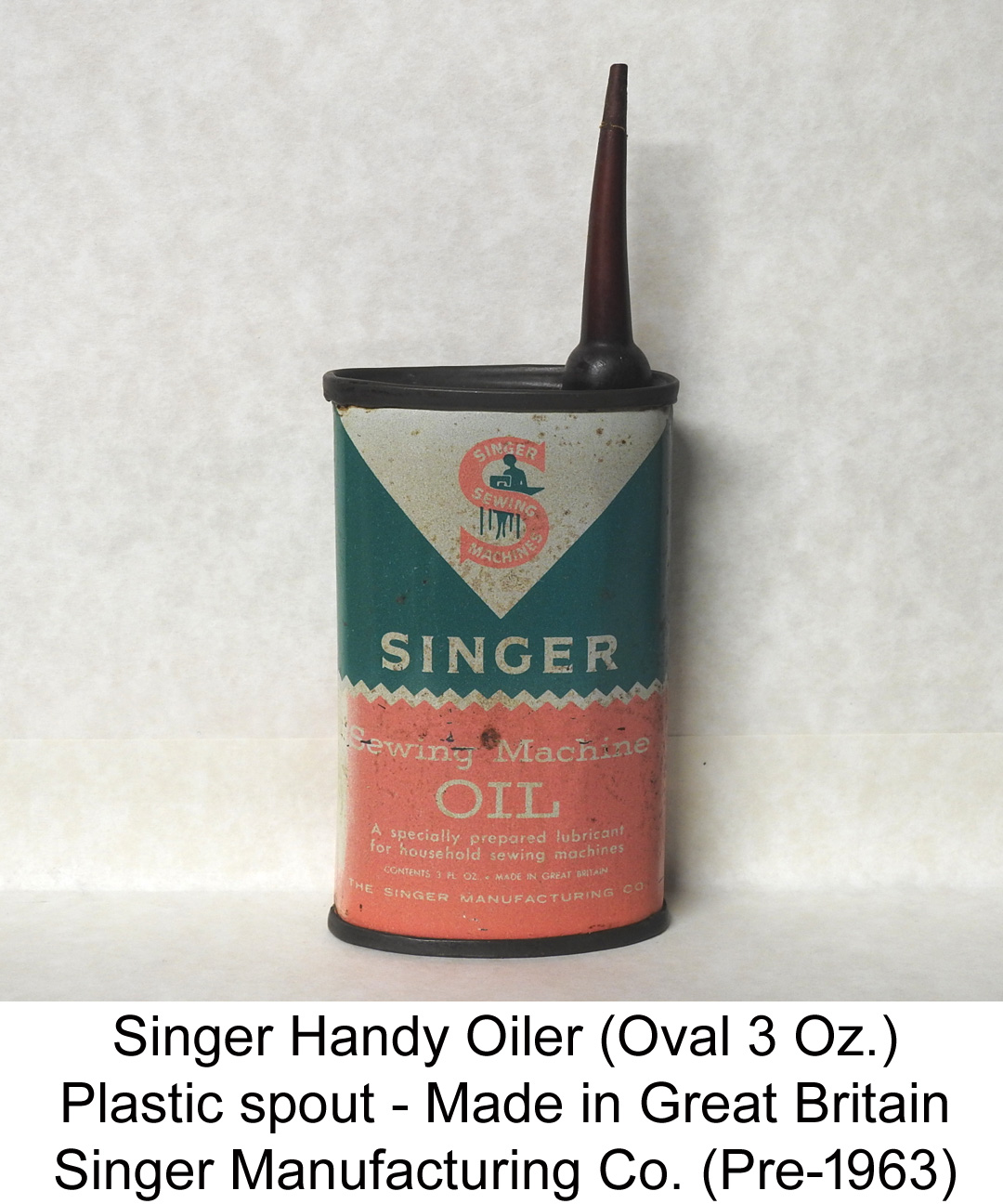 Singer Oil Can. Sewing Machine Oil Can. Vintage Memorabilia -  Hong Kong