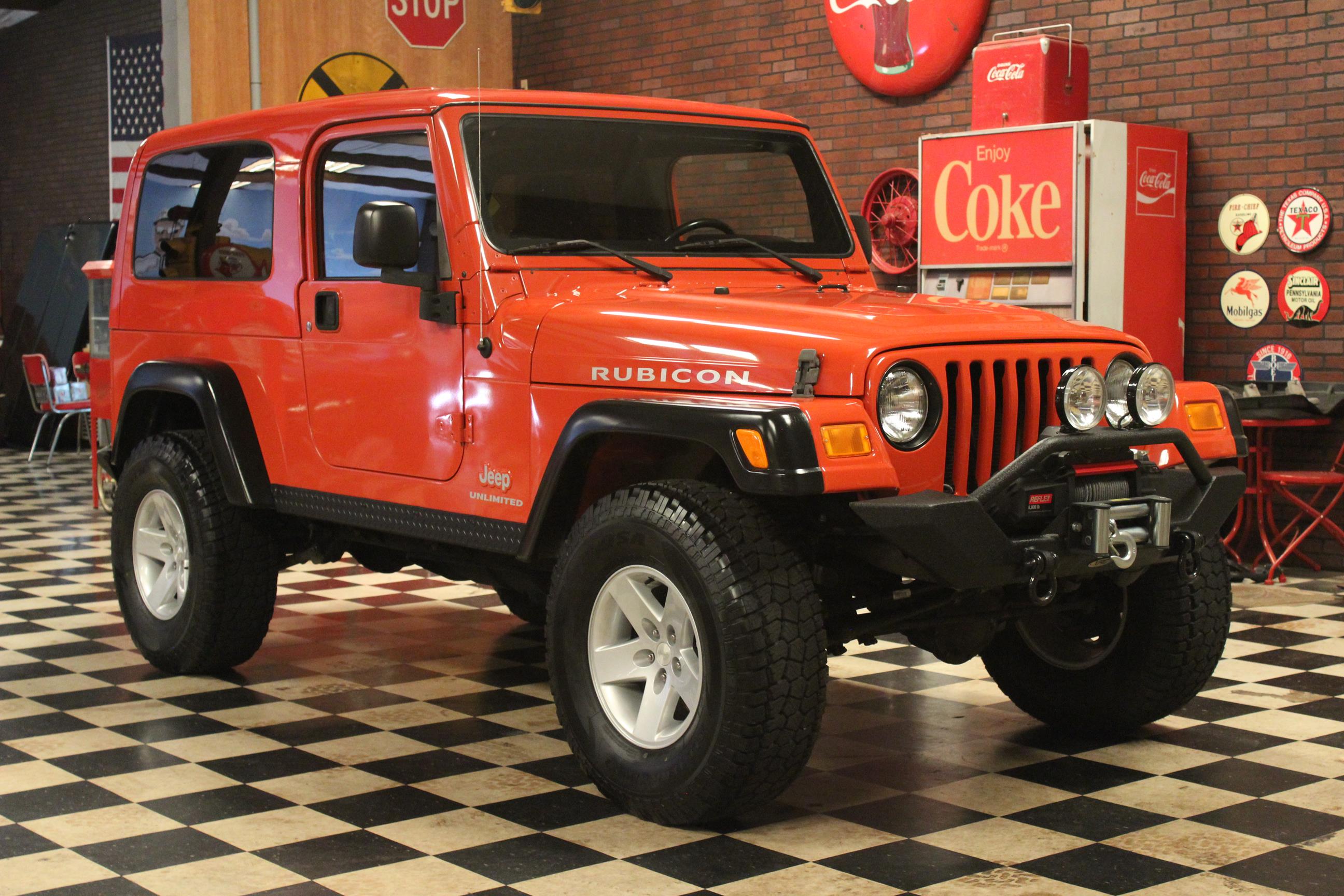 2005 Jeep Wrangler Unlimited Rubicon Orange