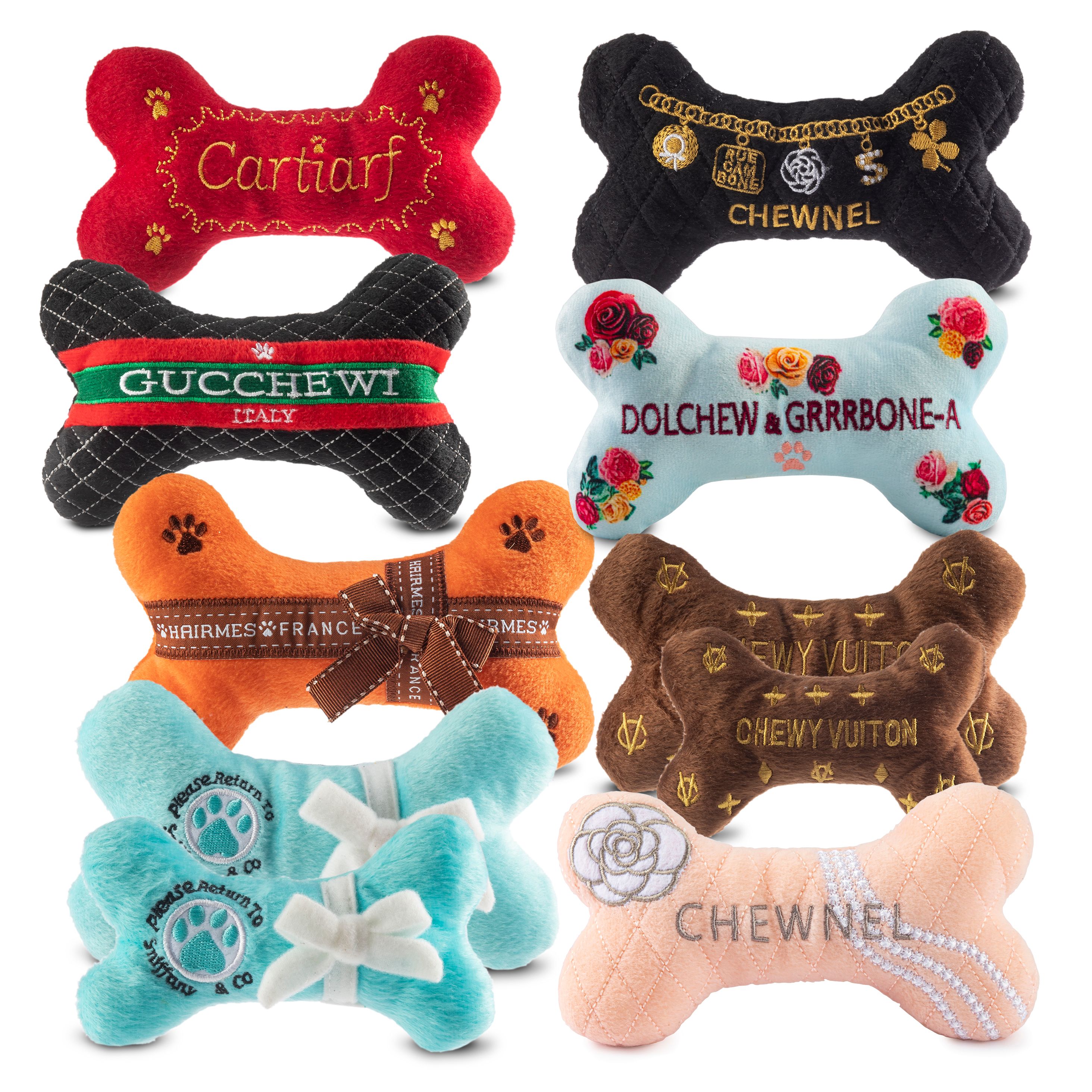 Pet Supplies : Chewy Vuitton Dog Toy : Dog Diggin Designs