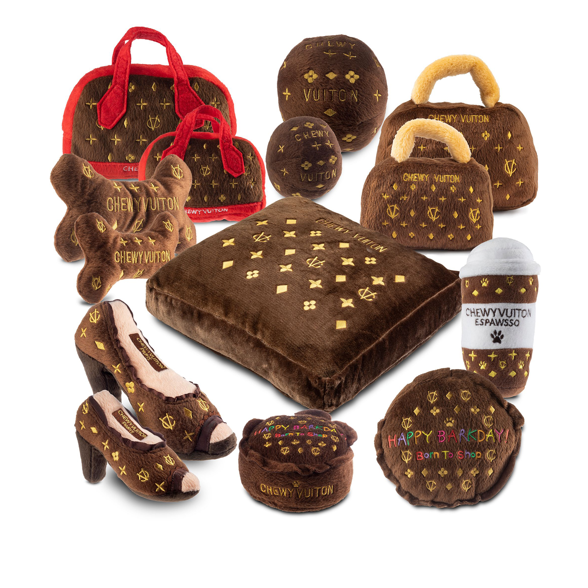 Pet Supplies : Chewy Vuitton Dog Toy : Dog Diggin Designs Runway