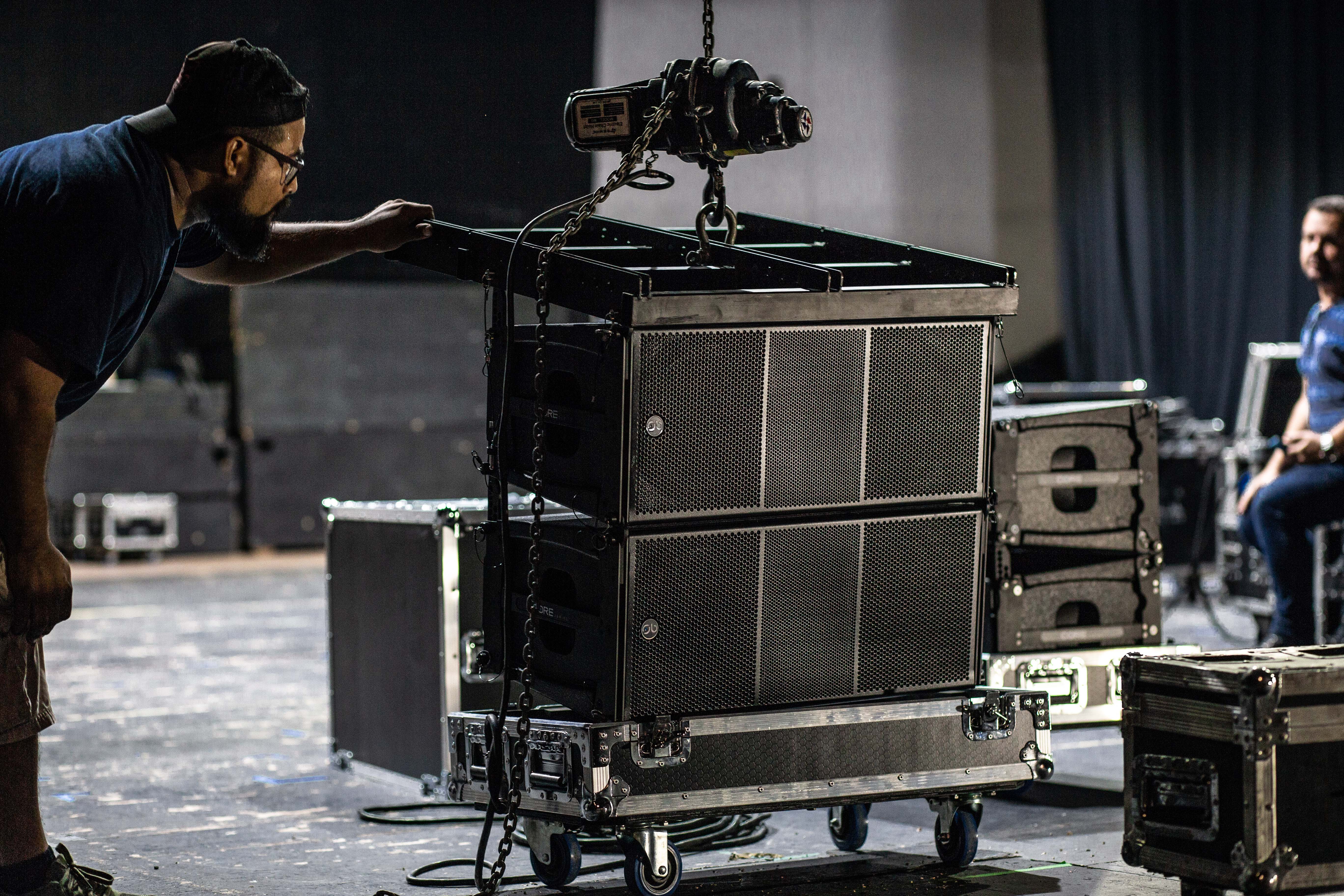 small format line array
