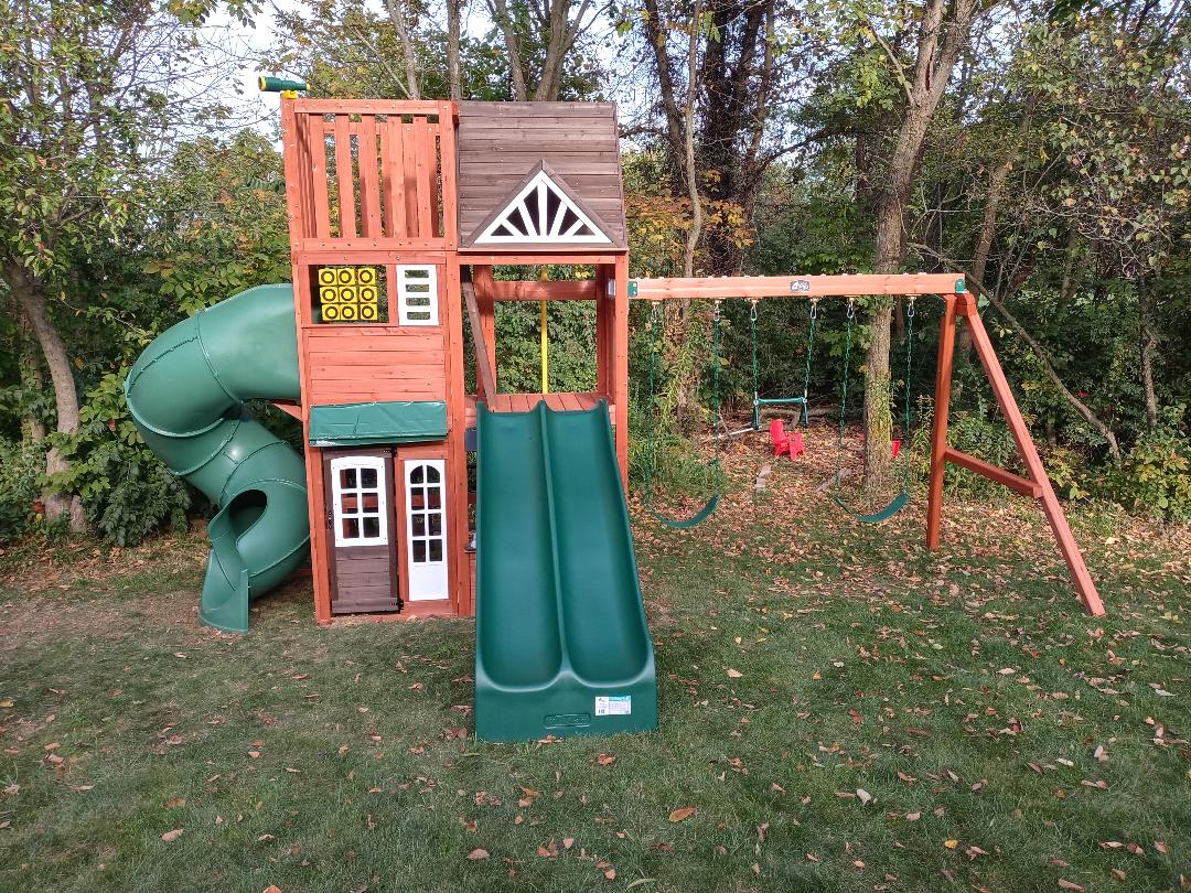 D.P. Assembly LLC. Kidkraft Hilltop Swing Set Playset Assembly