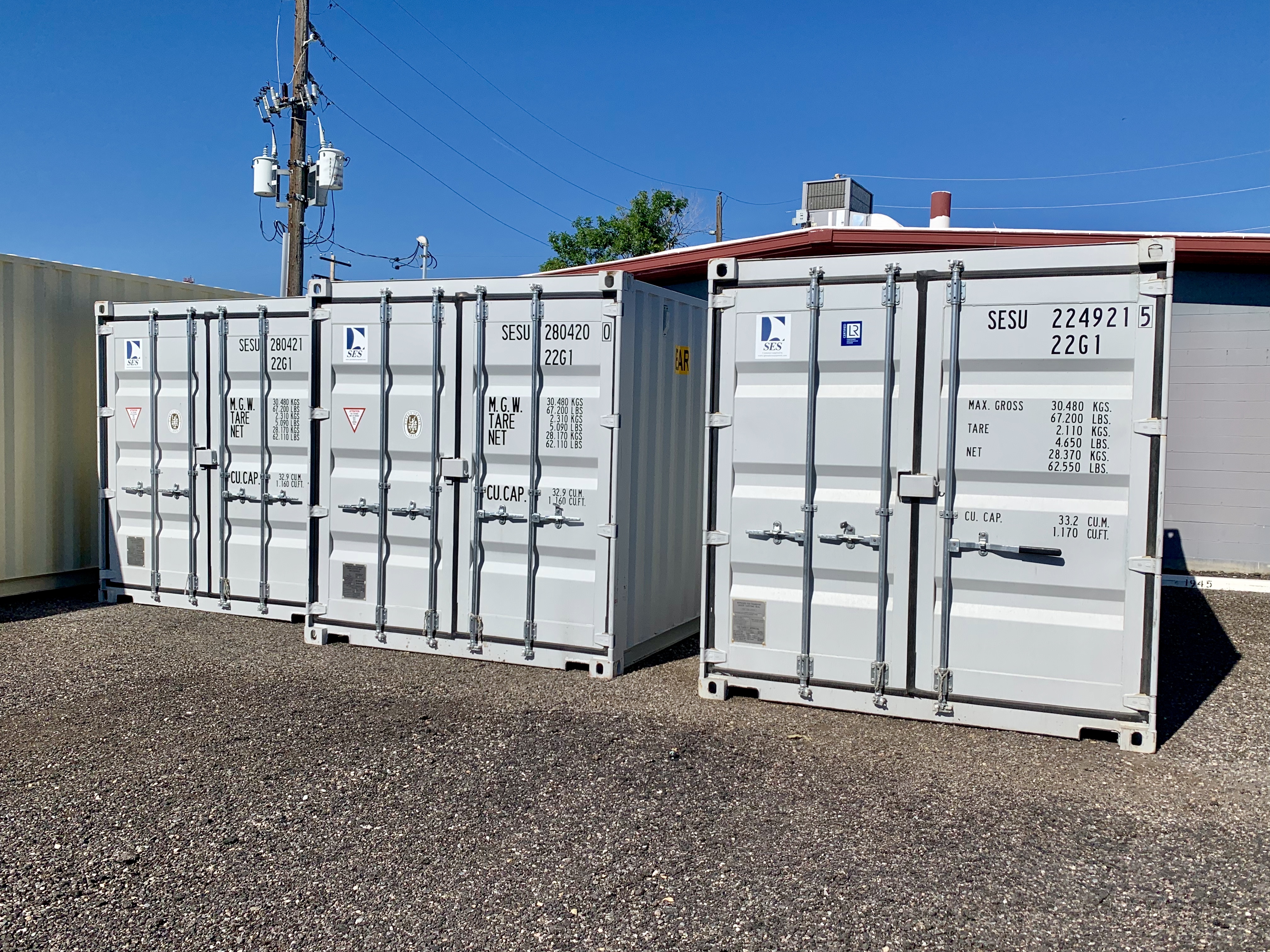 40 Foot Standard Portable Storage Containers