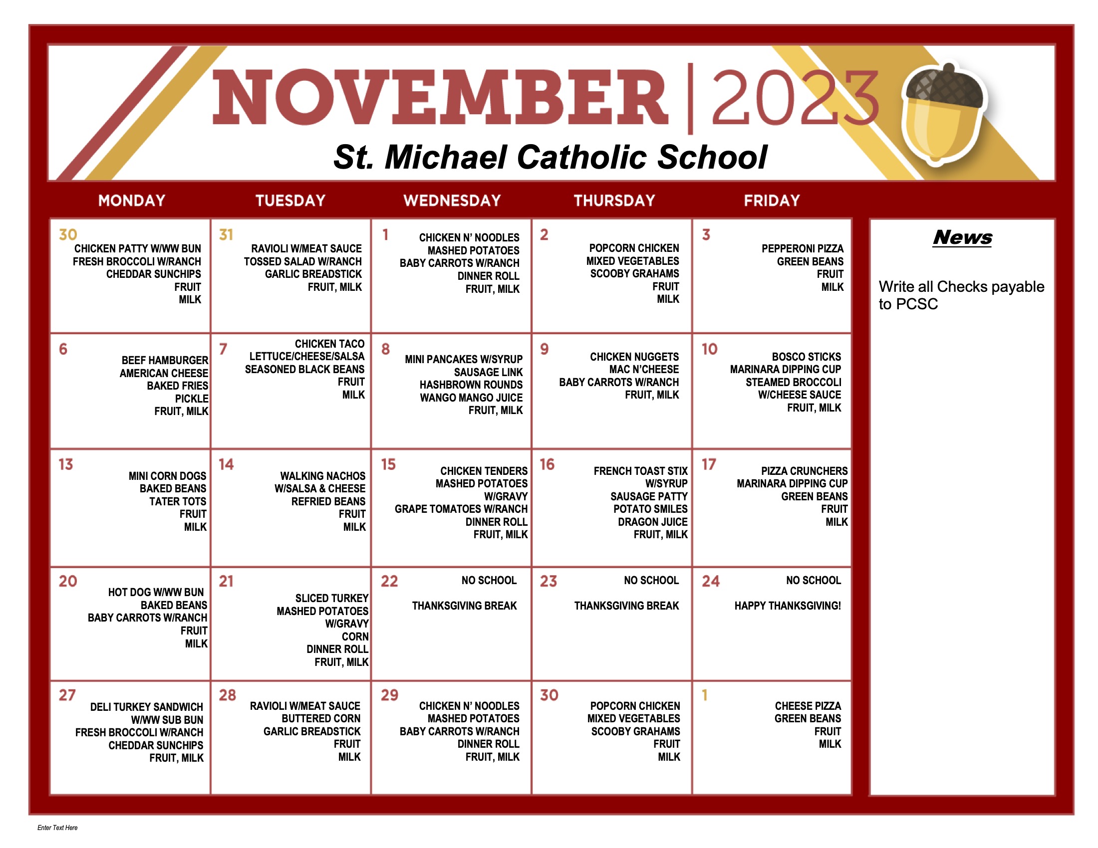 Calendars