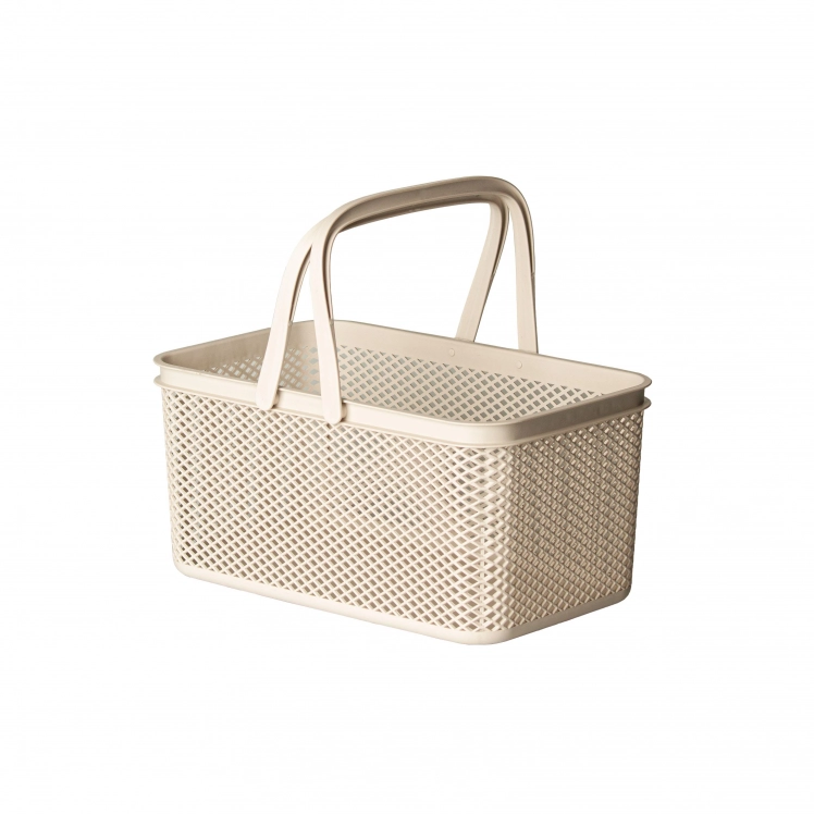 Cesto Organizador Linea Alça - 30x18x15 Creme - PRMT2040