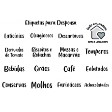 Etiqueta Despensa 15un - ETIQDESPENSA Etiqueta Despensa 15un - ETIQDESPENSA