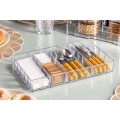 Bandeja Bisote com Divisória - 22x15x4,5cm - PRMT2069