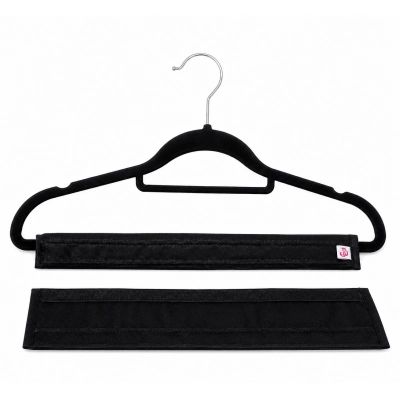 Tira Vinco para Cabide em TNT Preto - 35cm com 2 peças  - TVTNP001