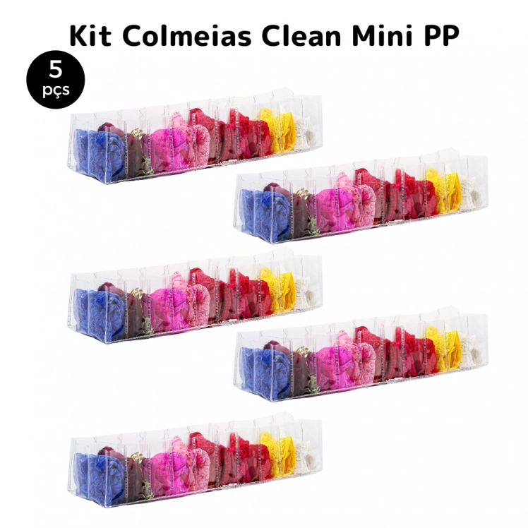 Kit Colmeia Organizadora Clean - Mini PP - 05un