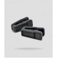 Presilha de Veludo Cinza com 10 peças PVACZ00010