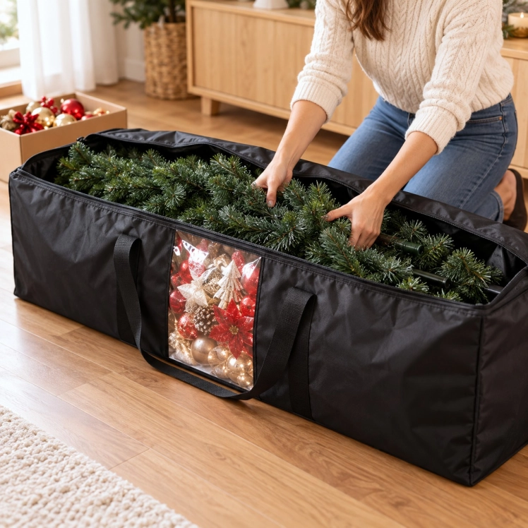 Bolsa para Árvore de Natal M - 35X35X135CM - BOLSAANM
