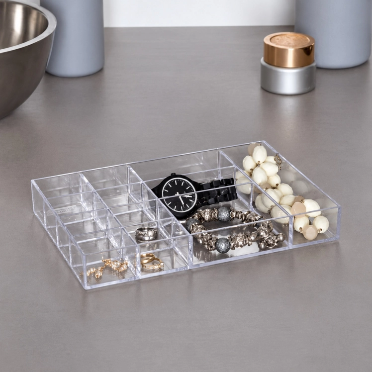 Bandeja Elegance com Divisoria 34x17x3cm - PRMT1199