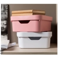 Caixa Organizadora Cube 16L Com Tampa 45x35,5x13cm Rosa OUCC550RSDF
