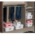 Caixa Organizadora Cube 16L Com Tampa 45x35,5x13cm Rosa OUCC550RSDF