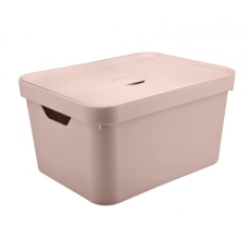 Caixa Organizadora Cube 32L Com Tampa 46x36x24,5cm Rosa OUCC650RSDF Caixa Organizadora Cube 32L Com Tampa 46x36x24,5cm Rosa OUCC650RSDF